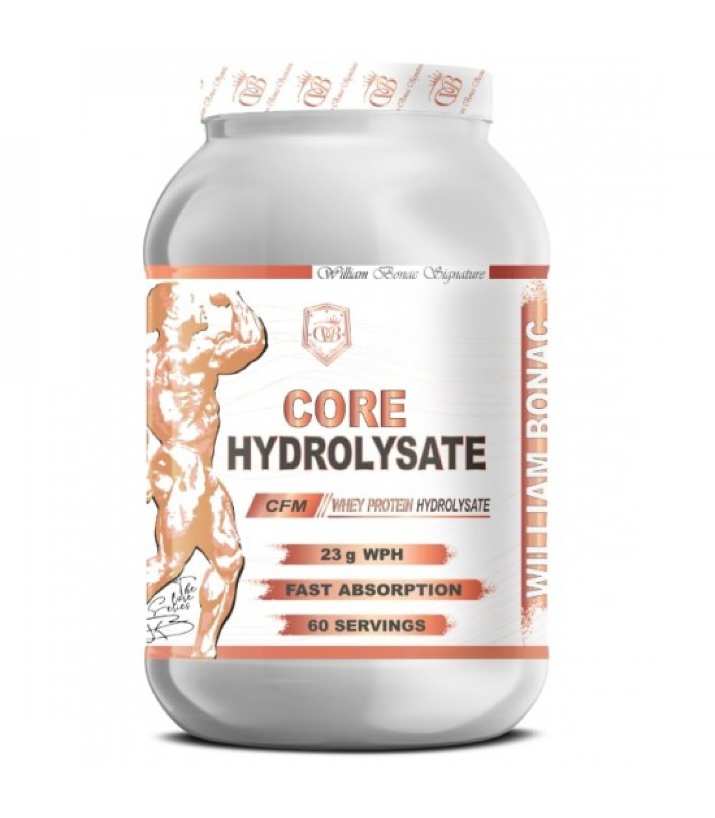 William Bonac THE CORE SERIES CORE HYDROLYSATE 1800 гр / 60 дози